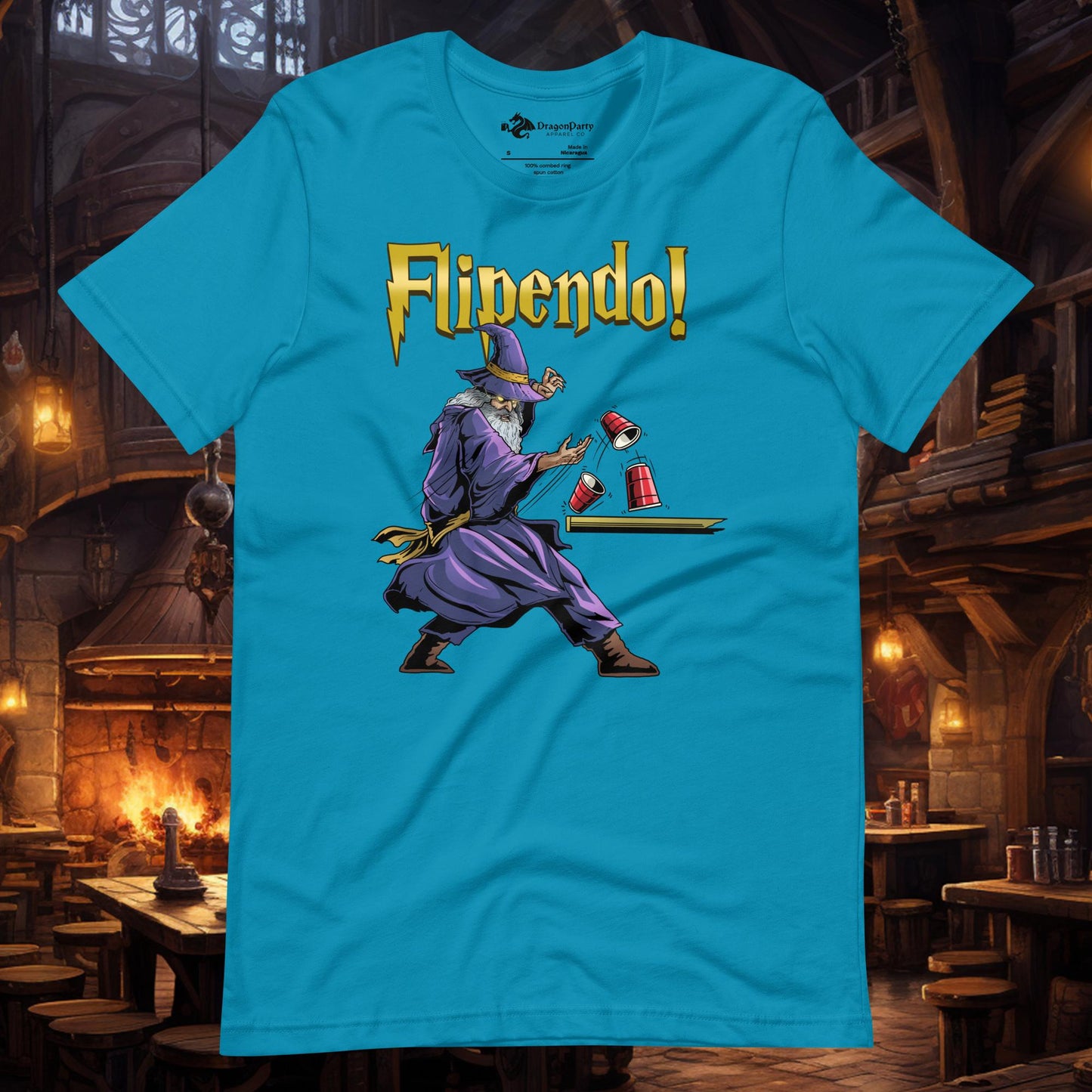 Flip Cup Wizard Unisex T-shirt