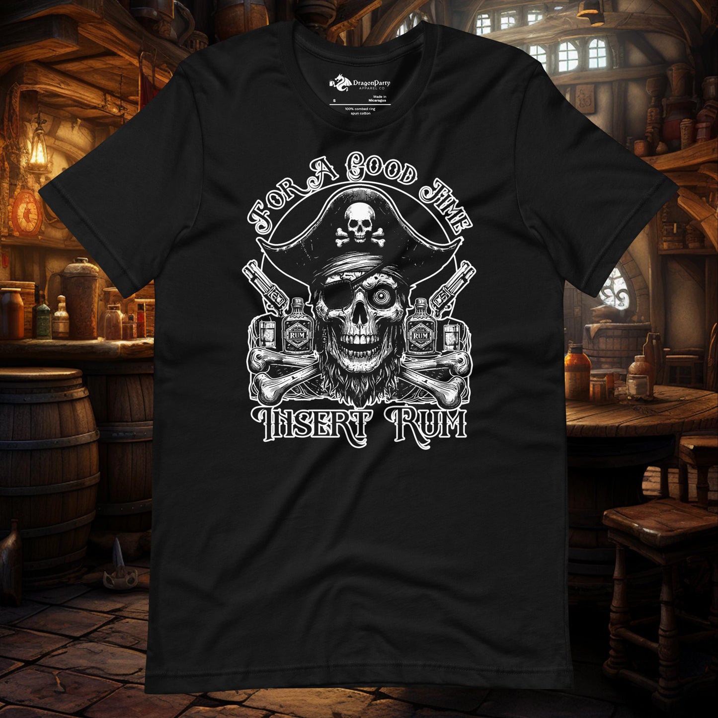 Insert Rum Pirate Unisex T-shirt