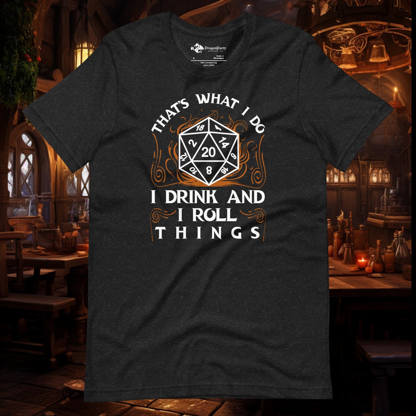 I Drink and I Roll Things Unisex T-shirt