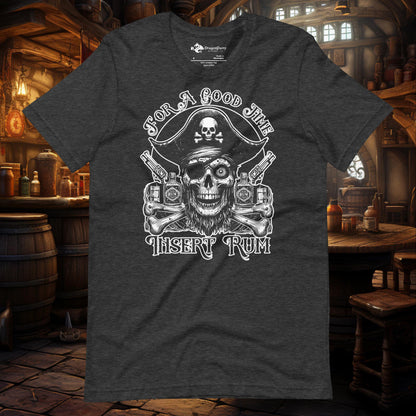 Insert Rum Pirate Unisex T-shirt