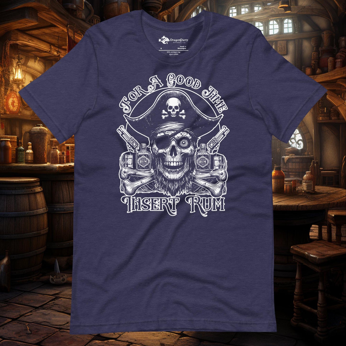 Insert Rum Pirate Unisex T-shirt