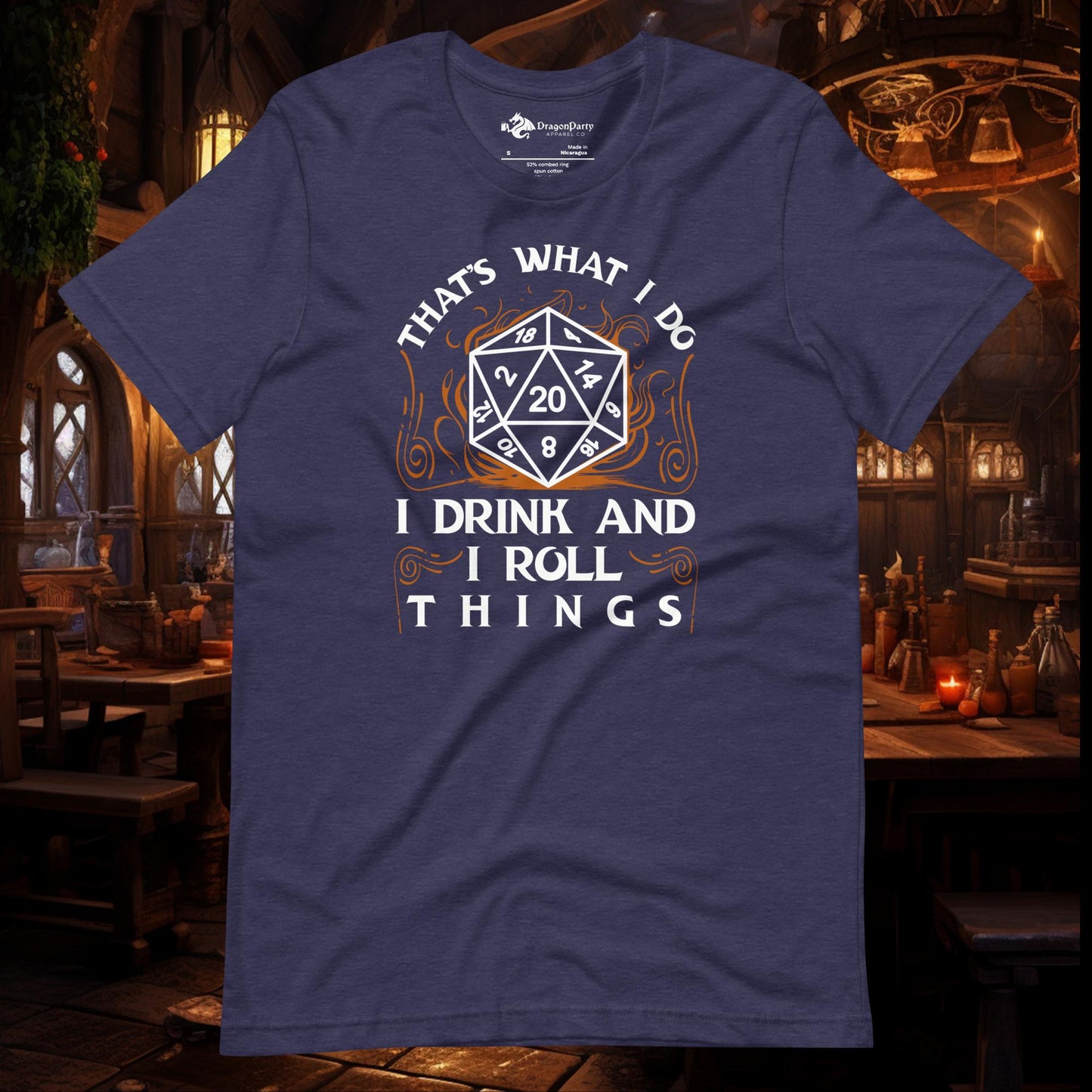 I Drink and I Roll Things Unisex T-shirt