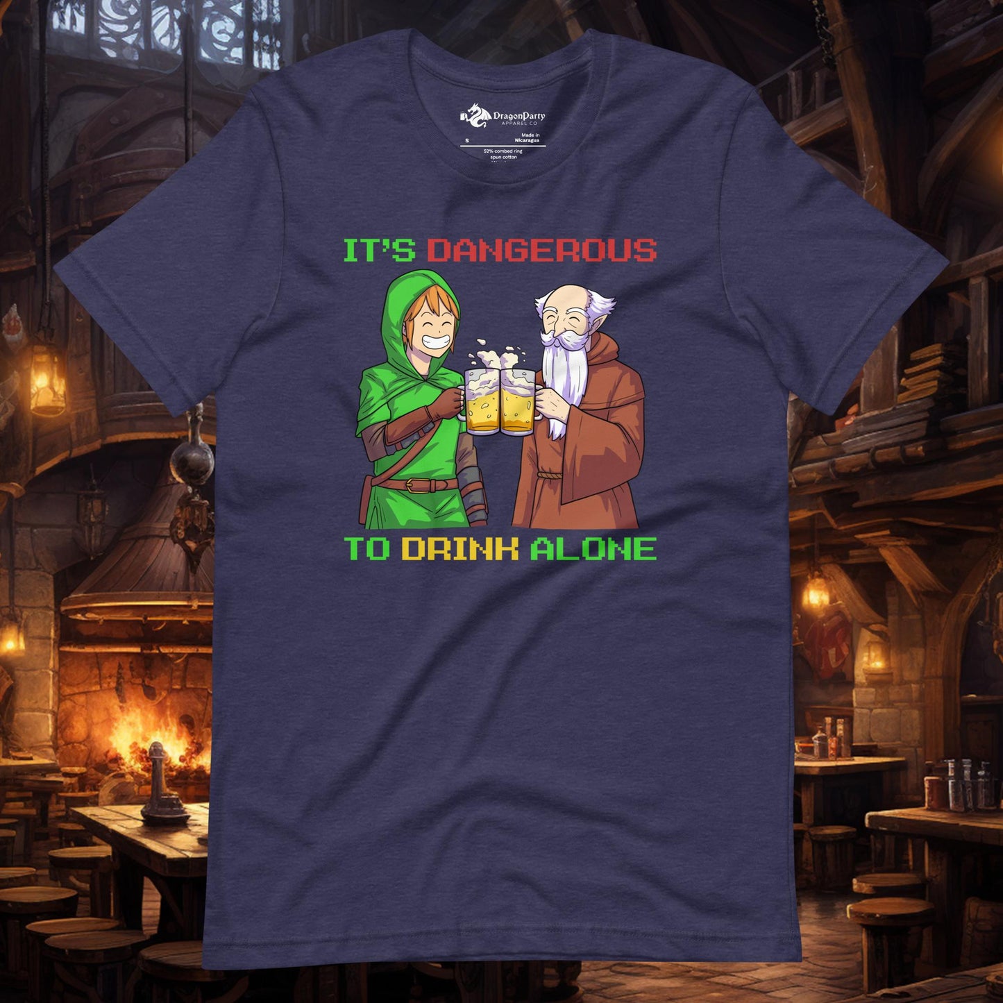 It's Dangerous to Drink Alone Unisex T-shirt