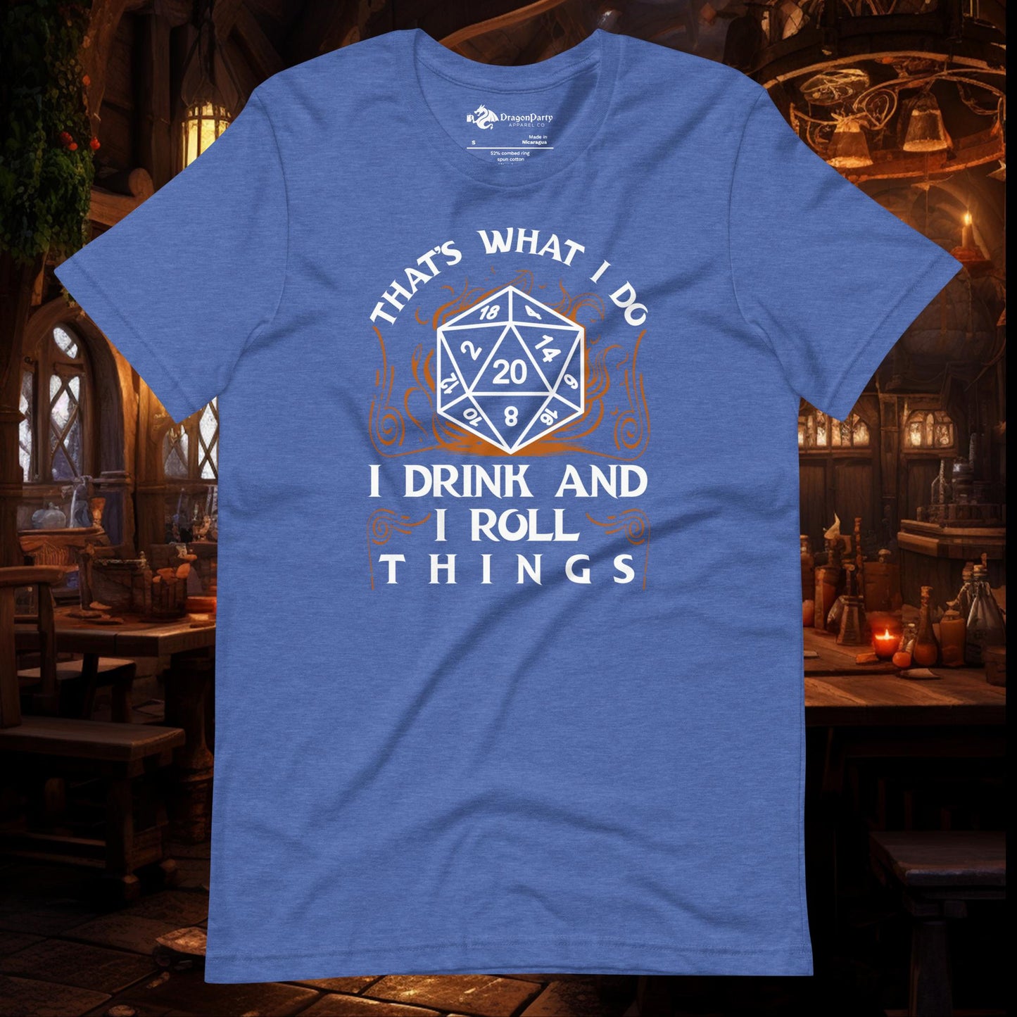 I Drink and I Roll Things Unisex T-shirt