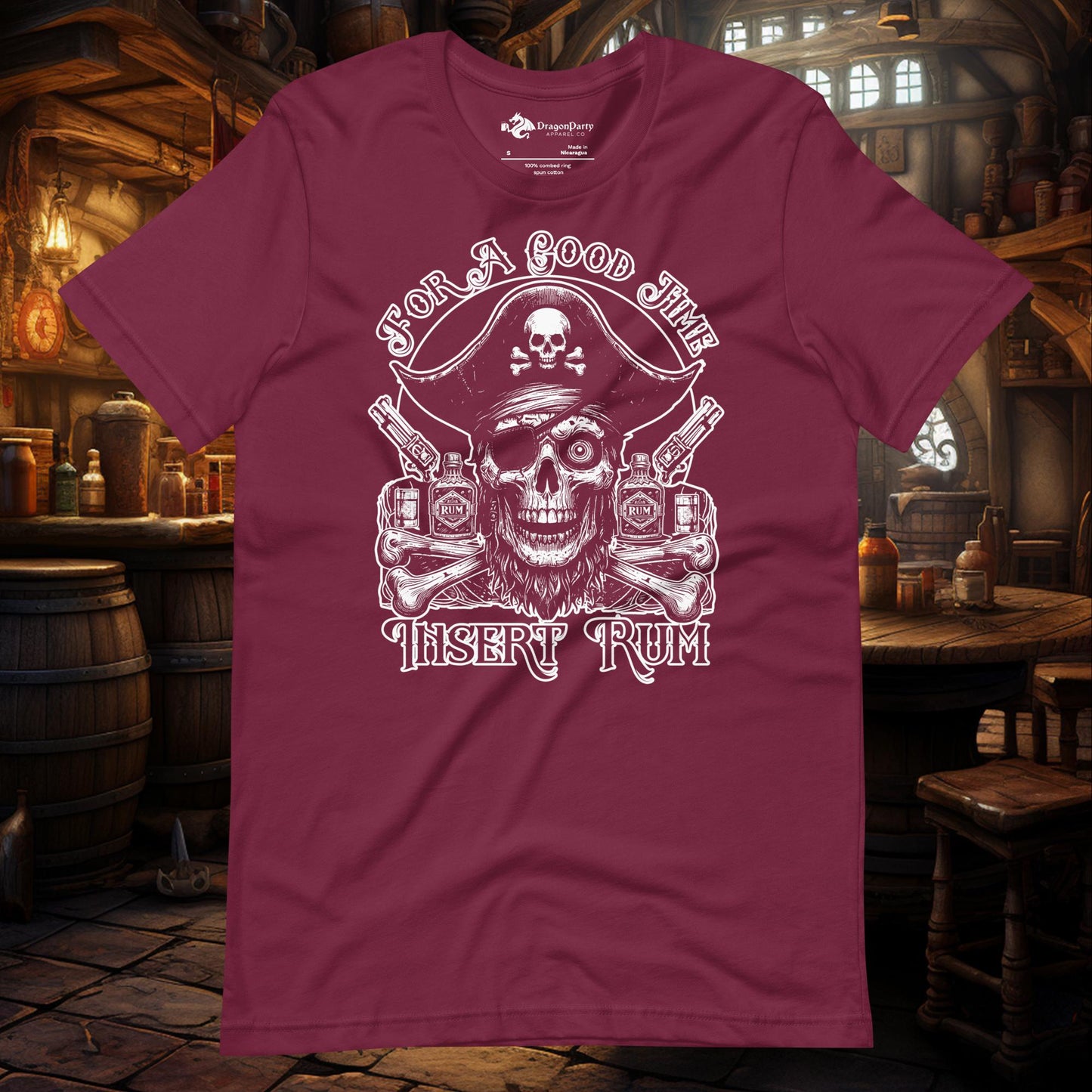 Insert Rum Pirate Unisex T-shirt