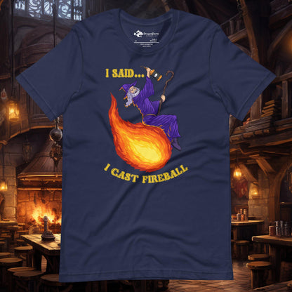 I Cast Fireball Unisex T-shirt