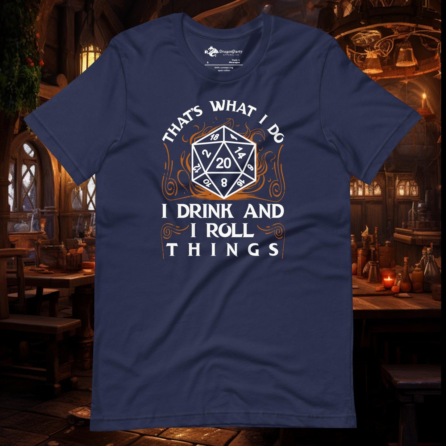 I Drink and I Roll Things Unisex T-shirt