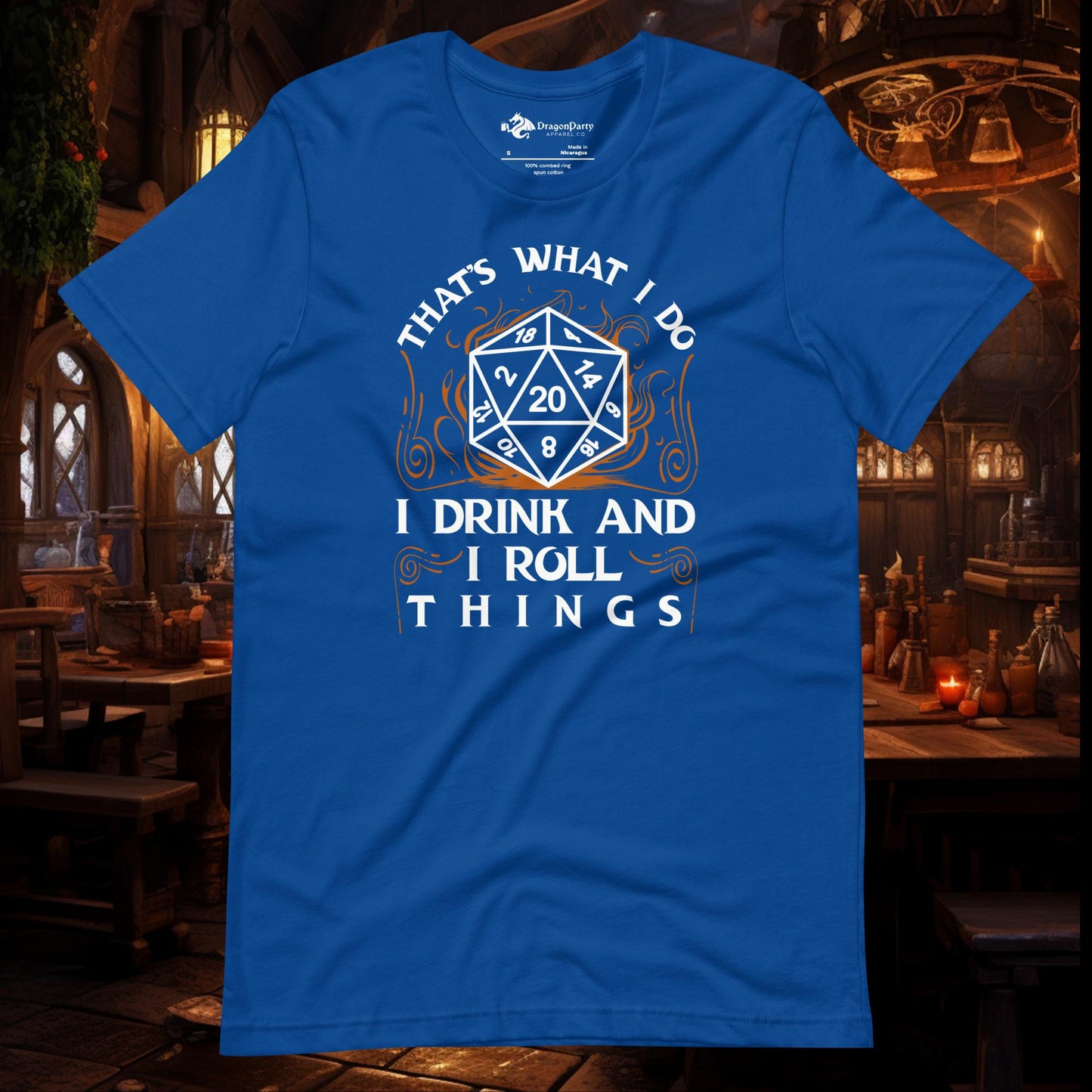 I Drink and I Roll Things Unisex T-shirt